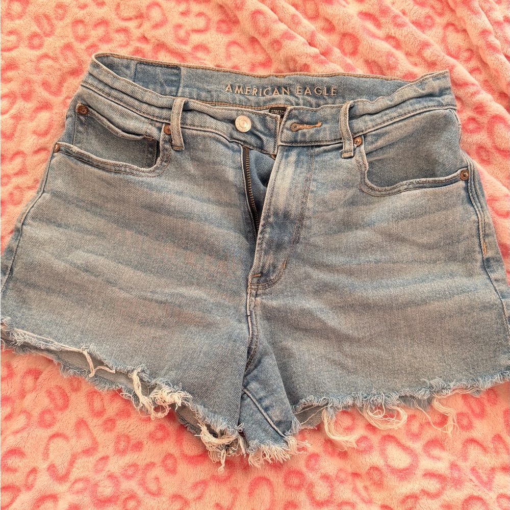 American Eagle Outfitters Blue Denim Women Shorts Size 6